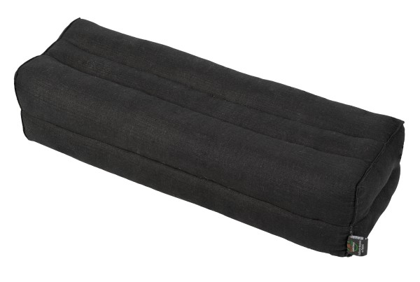Thai sofa cushion with coton cover 50x15x10 cm (black)