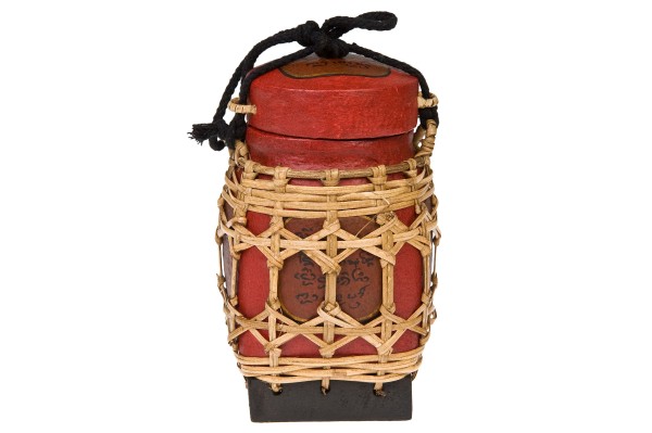 Small Rice Jar (red)