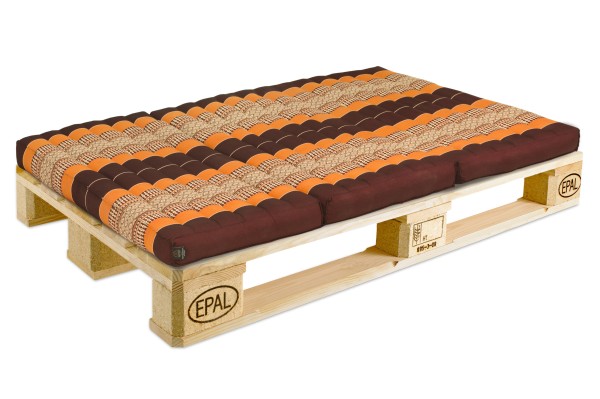 Pallet pads 120x80 (brown & orange)